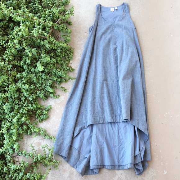Eileen Fisher Dresses & Skirts - The Fisher Project Chambray High Low Midi Dress